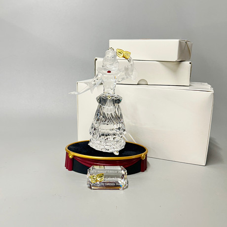 SWAROVSKI: GRAND PIANO WITH STOOL. Glass - Other - Auctionet