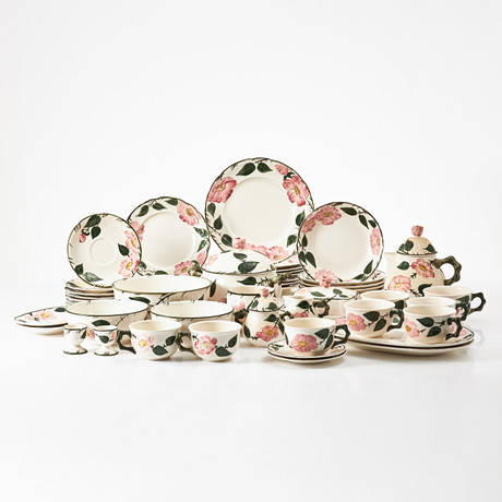 SERVISDELAR, 40 delar, "Wild-rose", Villeroy & Bosch, 1900-tal.