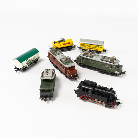 FLEISCHMANN 4146 2 steam locomotives SJ:s GA locomotive