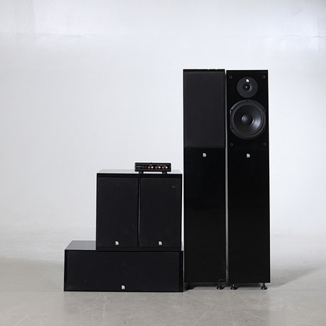 SPEAKER, 1 pair, Audio Pro, Black Pearl v.2. Miscellaneous