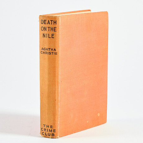 AGATHA CHRISTIE, "Death on the Nile", first edition, 1937. på auktion hos Uppsala Auktionskammare
