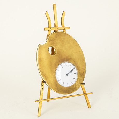 ARTHUR IMHOF S.A.. Table clock, Switzerland, 1950s/60s. Clocks