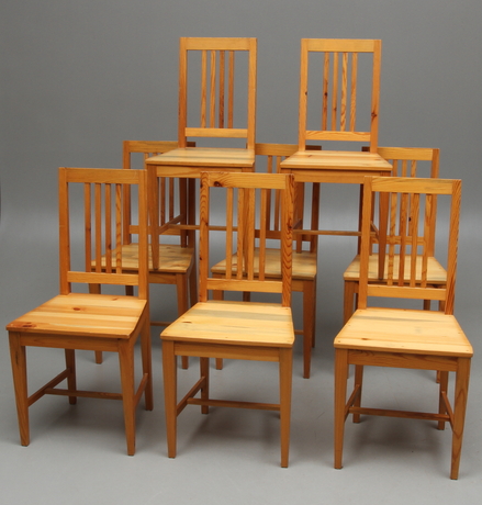 STOLAR, 8 st, 1900-tal senare hälft.