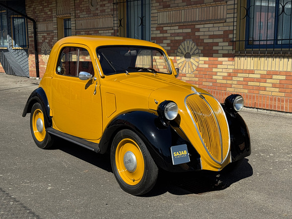 FIAT 500A TOPOLINO SALOON, 1938, Italien.
