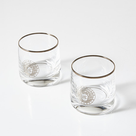DRINKING GLASS, blue tinted, 22 pcs., probably "Vasa", Simon Gate, 1930s/40s.  Glass - Utility glass - Auctionet