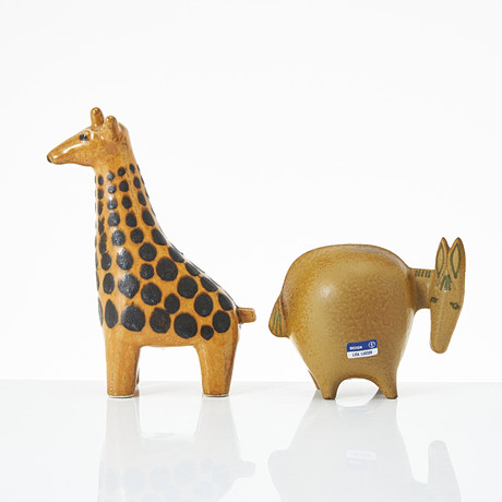 GIRAFF, porslin, Taisto Kaasinen, Arabia. Keramik & Porslin