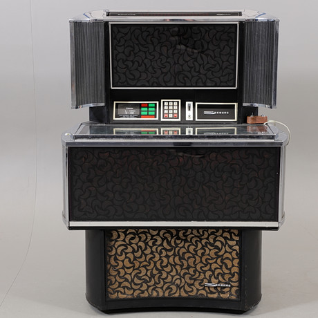 AMI, jukebox with associated remote box, model 500/C, manufactured