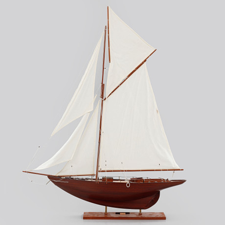 BOAT MODEL, ITA 45, Prada, Luna Rossa, 1900s. Miscellaneous