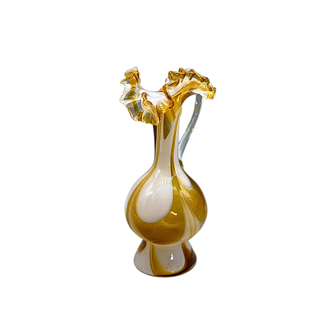 MURANO GLASS VASE FORNASA DE MVRAN AL`INSEGNA DEL MORETO. Glass