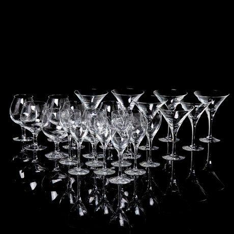 INGEGERD RÅMAN. A set of 6 cognac glasses, Skruf Sweden, I Råman