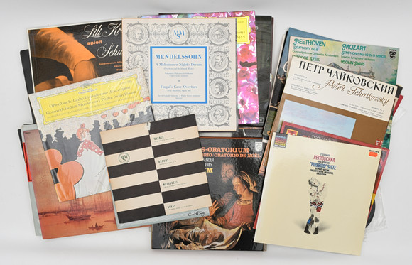 LP BOXES, 15 pcs, classical music, Intercord. Miscellaneous