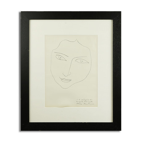 HENRI MATISSE. JEUNE FEMME. Art - Engravings & Prints - Auctionet
