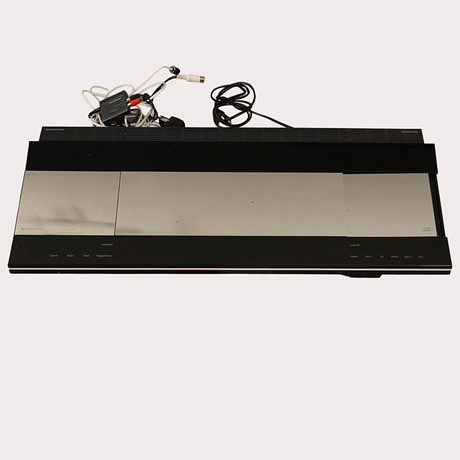 Bang & Olufsen “Attyca 2” オーディキャビネット BANG & OLUFSEN. stereo system, 10 pieces, media bench “Attyca 2
