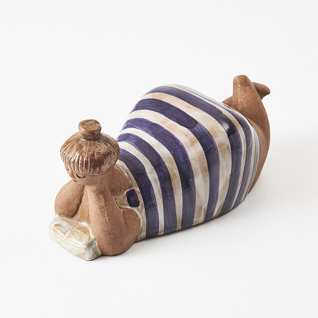 LISA LARSON. Figure, “Amalia”, from “ABC-Flickor”, stoneware