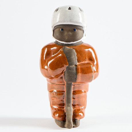 LISA LARSON. Figurin, stengods, 