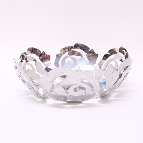 BOWL, openwork porcelain, Doriana E Massimiliano Fuksas, Alessi