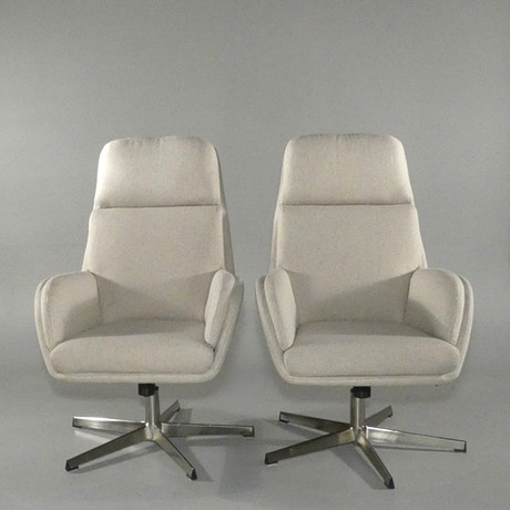 Vintage-Drehsessel aus Bambus, ca. 1970. Mbel - Sessel & Sthle - Auctionet