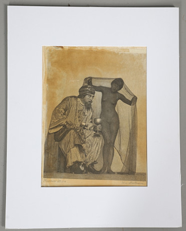 SAM HASKINS. Photograph, Untitled (from the Cowboy Kate series