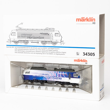 MÄRKLIN 3050 SBB electric locomotive Ae 6/6, original packaging