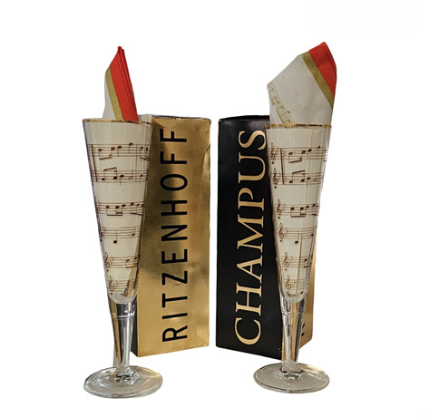 MICHAEL SIEGER. Beer and shot glasses, 20 pieces, painted and