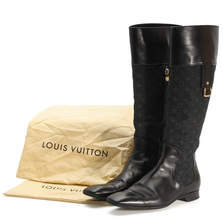 LOUIS VUITTON, stövlar, dam, "Mini Lin", stl 37, Italien.
