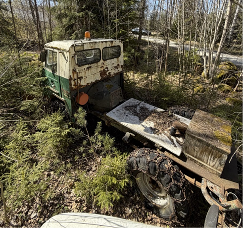 Terrängbil, Volvo L 3314 PU, 68hk, 1967.
