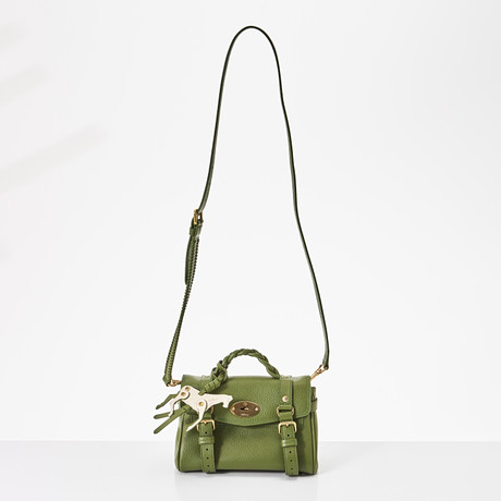 MULBERRY, "Mini Alexa Chalk Horse", hanväska., såld på svensk auktion för 11 001 kr