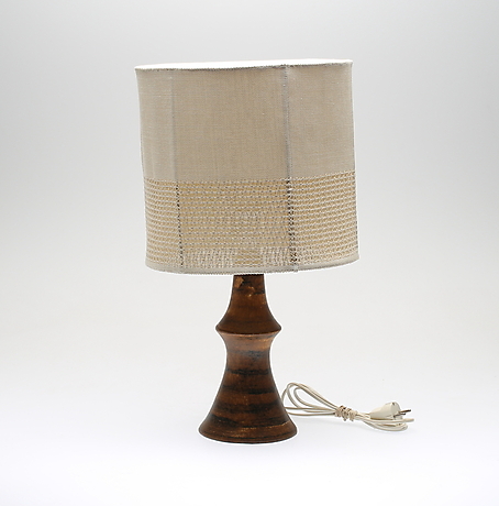 BORDSLAMPA, stengods, Bruno Karlsson, EGO, Ateljé, Lidköping BORDSLAMPA, stengods, Bruno Karlsson, EGO, Ateljé, Lidköping
