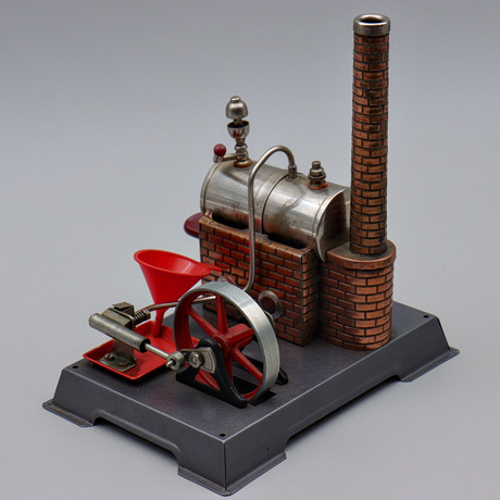 STEAM ENGINE, in the form of a fire truck, Mamod Live Steam Fire