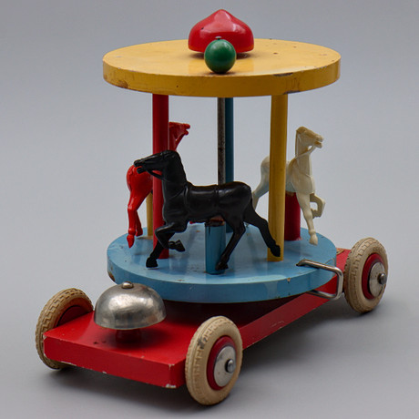 1980S MUSIC BOX MELODY IN MOTION WACO JAPAN MERRY GO ROUND