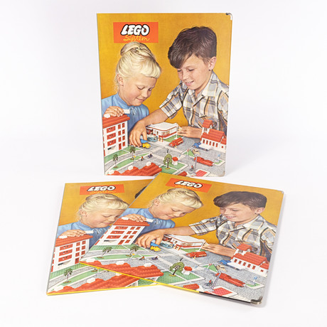 LEGO, stadsplan, 3 st. på auktion hos Karljohan Auktioner