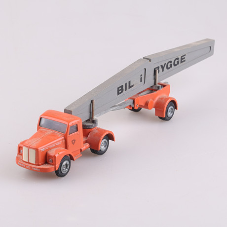MODELLBIL, Tekno, "Bil i bygge" Scania-Vabis.