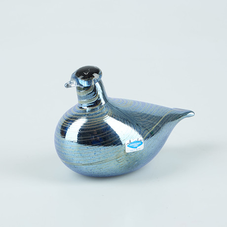 OIVA TOIKKA. GLASS BIRD. “Haahka”. Signed O. Toikka Nuutajärvi