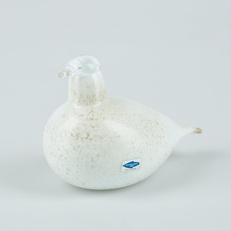 OIVA TOIKKA. GLASS BIRD. “Haahka”. Signed O. Toikka Nuutajärvi