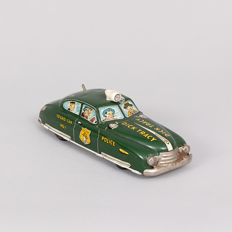MODEL CAR, sheet metal, Police car Oldsmobile, Chiko made in Japan