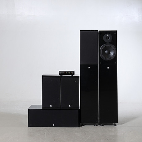 SPEAKER, 1 pair, Audio Pro, Black Pearl v.2. Miscellaneous