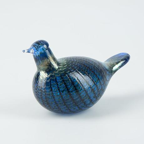 OIVA TOIKKA. GLASS BIRD. “Haahka”. Signed O. Toikka Nuutajärvi
