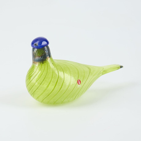 OIVA TOIKKA. GLASS BIRD. “Haahka”. Signed O. Toikka Nuutajärvi