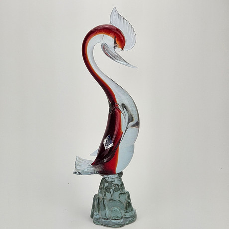 ARCHIMEDE SEGUSO. MURANO GLASS BIRD. Glass - Other - Auctionet