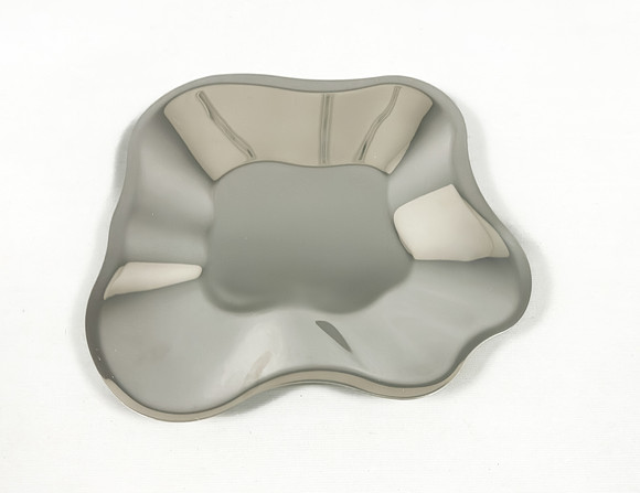 JORMA VENNOLA AHLSTRÖM. bålset, 9 delar, glas/metall, 