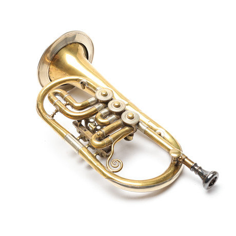 CORNET. Besson 600, silver plated, England, hard case