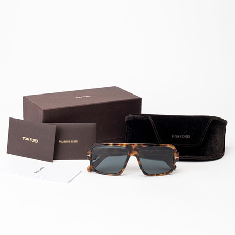 TOM FORD. Solglasögon, acetat, "Camden", TF 933/53V, USA.