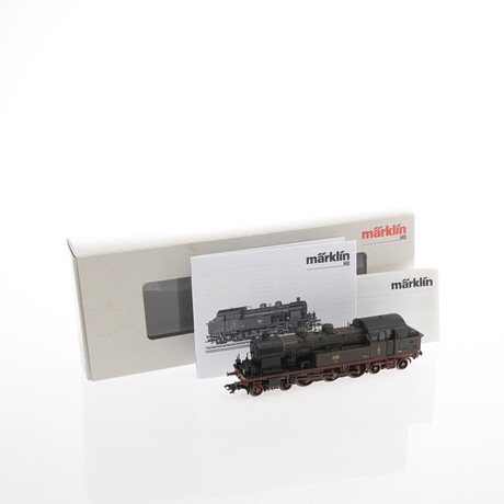 TENSHODO No 128 American tank locomotive 0-6-0. brass, black