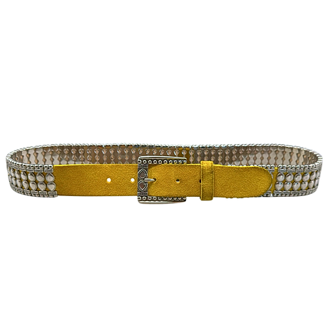 【HERMES】Vintage 1976 leather belt (GOLD) HERMES. BELT WITH “H” BUCKLE IN GOLD METAL. REVERSIBLE LEATHER