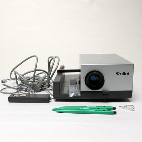 Overhead projector. The Five “O” Eighty-Eight Portable Projector