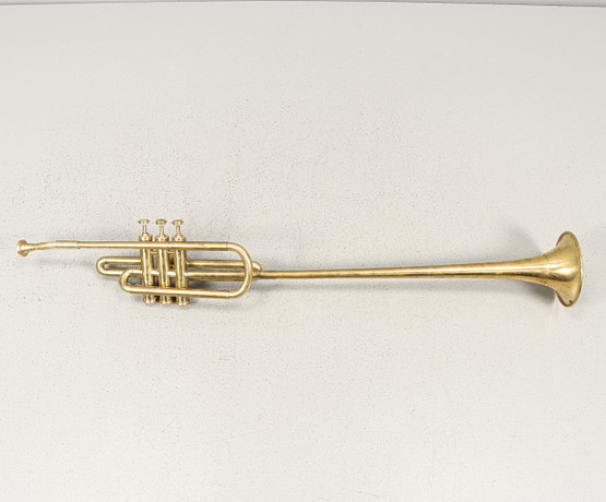 A brass trumpet, “Regent II”, Boosey & Hawkes, England