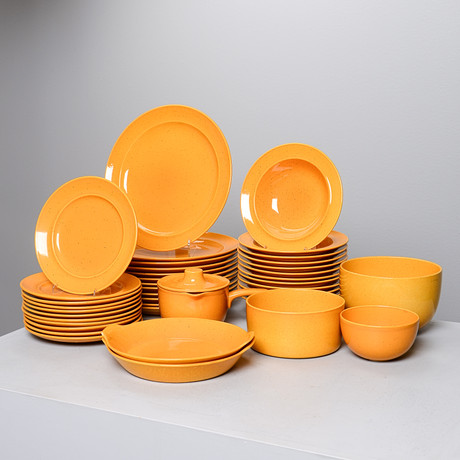 DINNER SERVICE, 57 pieces, porcelain, La Primula S R L, Made in