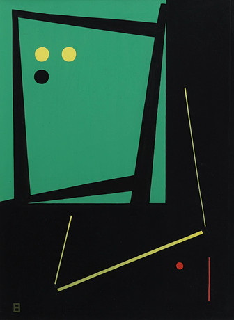 TOR GUNDERSEN. Gouache, signerad, 1900-talets slut. Konst - Måleri