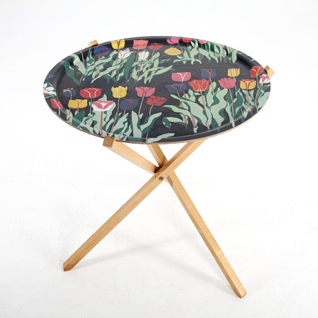 JASPER MORRISON. for Alessi, tray table, model “Op-la”. Lighting