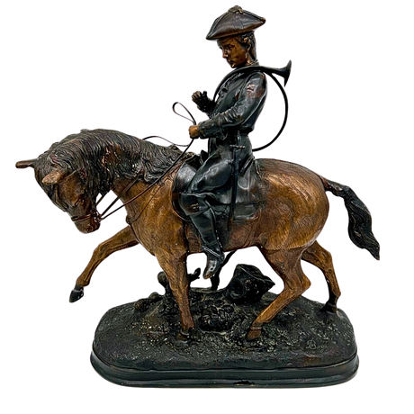 FUCHS, ERNST (1930-2015). - 'Soldier and his angel', signed